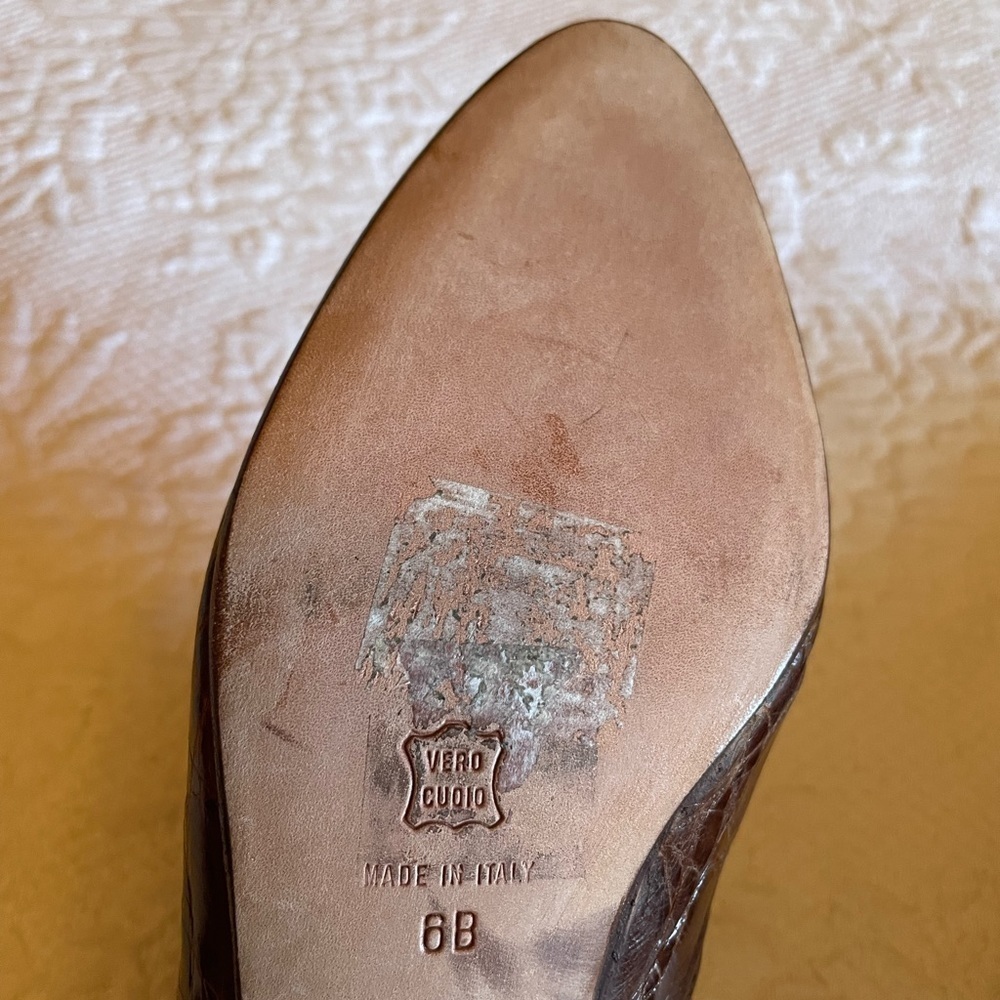 Bally reptile loafers - Picture 4 of 6
